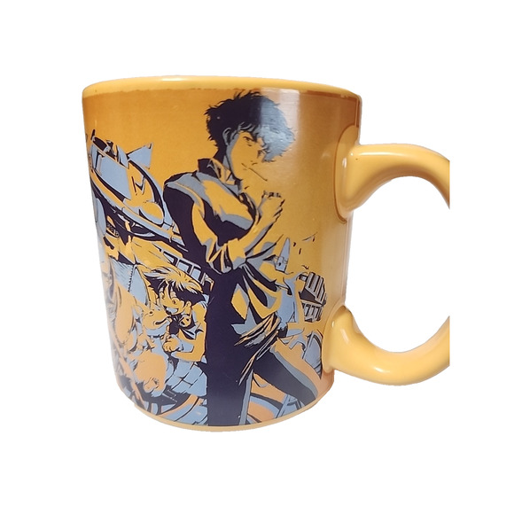 Sunrise Lic Funimation Productions Cowboy Bebop Mango Yellow Mug Cold Liquids - Picture 3 of 10